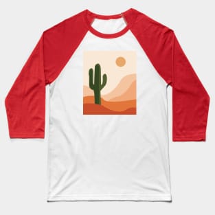 Desert climate, cactus , sun and sand, abstract cactus desert beauty, Baseball T-Shirt